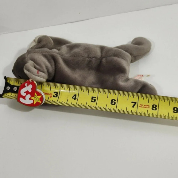 Ty Beanie Babies Mel Koala Bear Plush Stuffed Animal Toy Gray 8 in Hang Tag FLAW - Picture 9 of 11